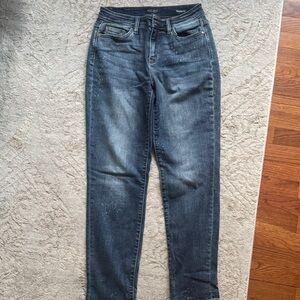 Judy Blue Dark Wash Boyfriend Jeans